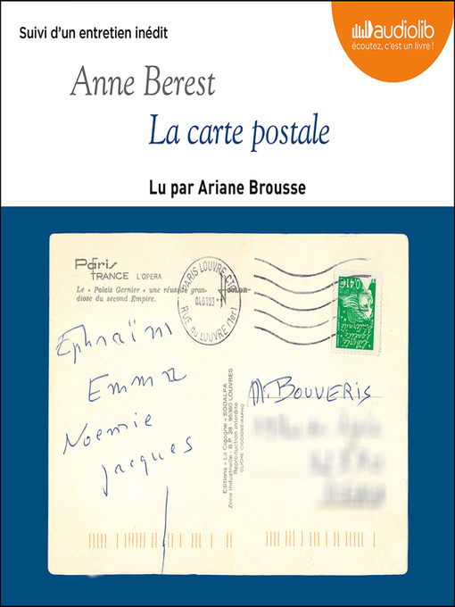 Cover image for La Carte postale
